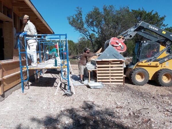 Applying Hempcrete