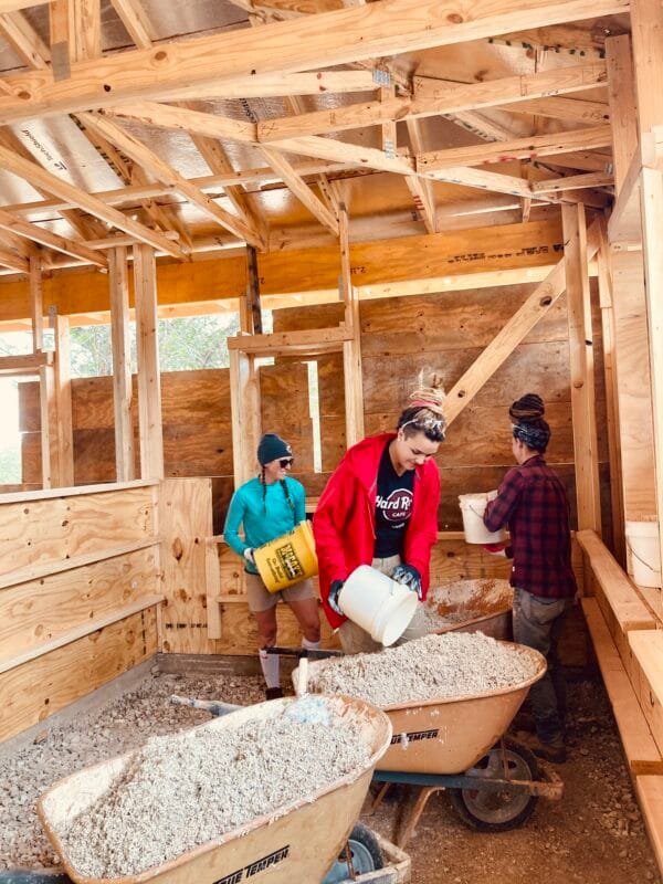 Fresh Hempcrete