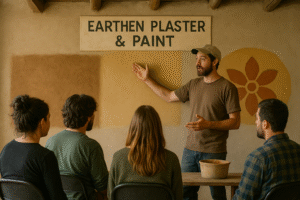 Earthen Plaster and Paint workshopd