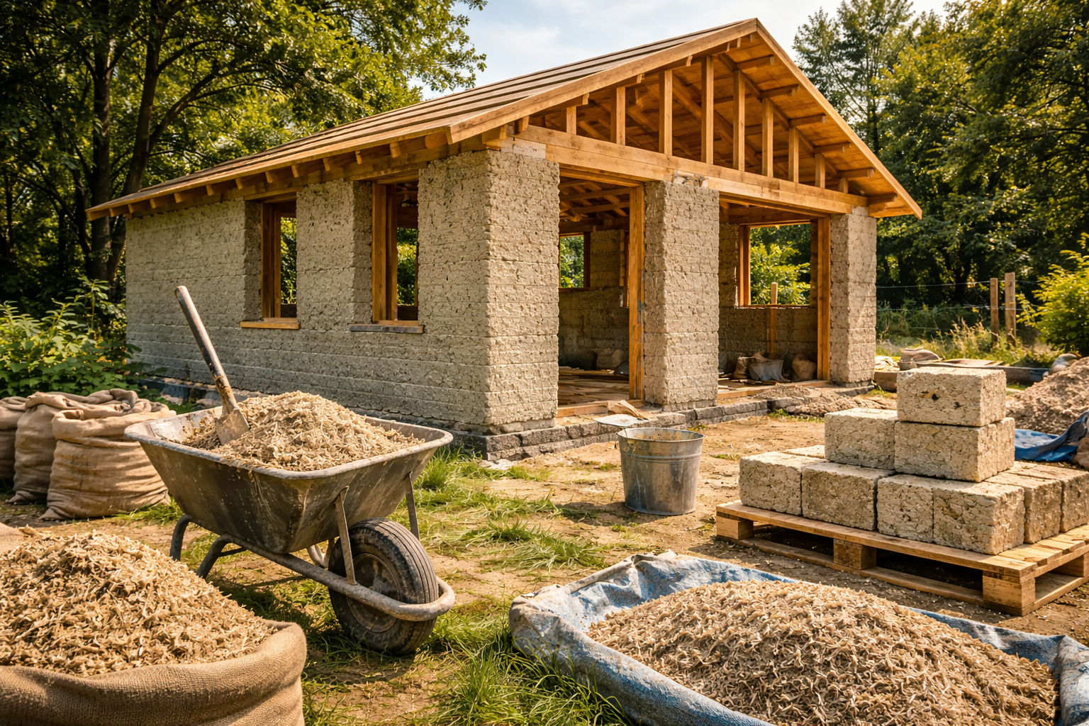 Natural Building with Hempcrete