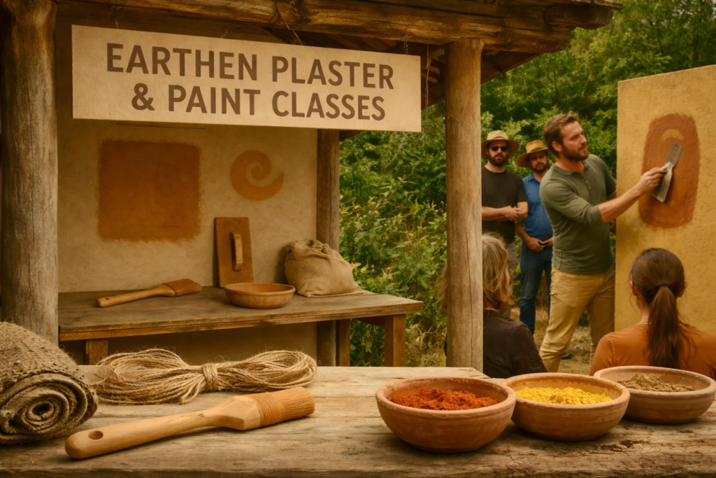 Learn about Earthen Plaster and Paint at TVA